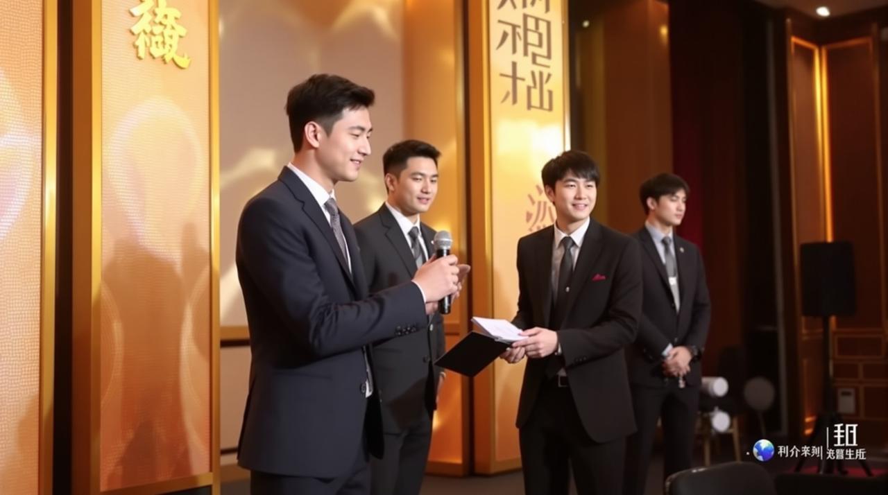 花都影视新签约演员发布会盛大举行,五位新星正式亮相